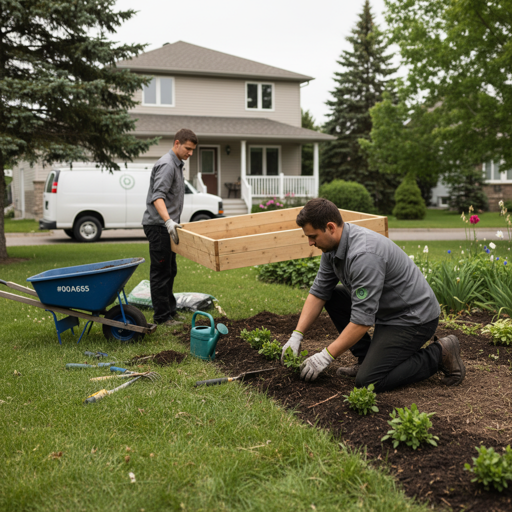 Garden Planting and Beds in Wasaga Beach